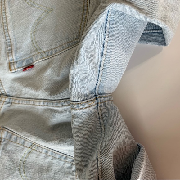 Levi’s 501 Original Stretch Cropped Jean Size 30 - Picture 10 of 11